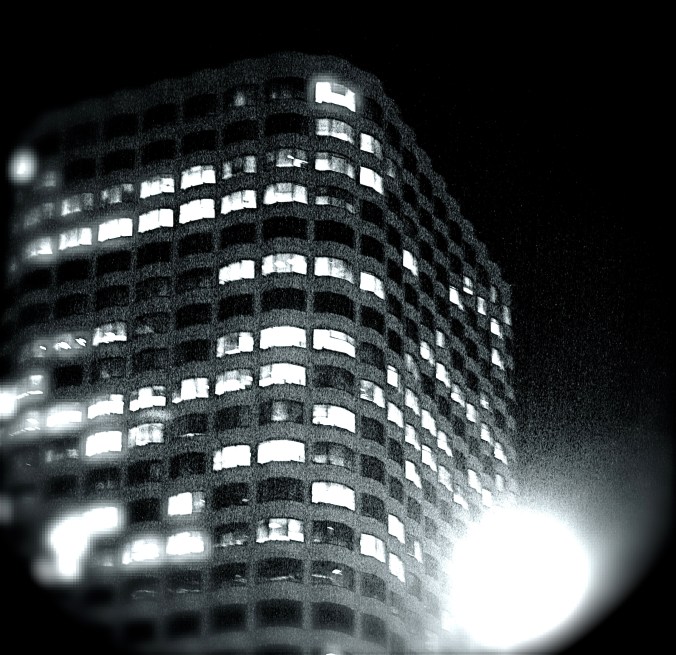 boston building black white