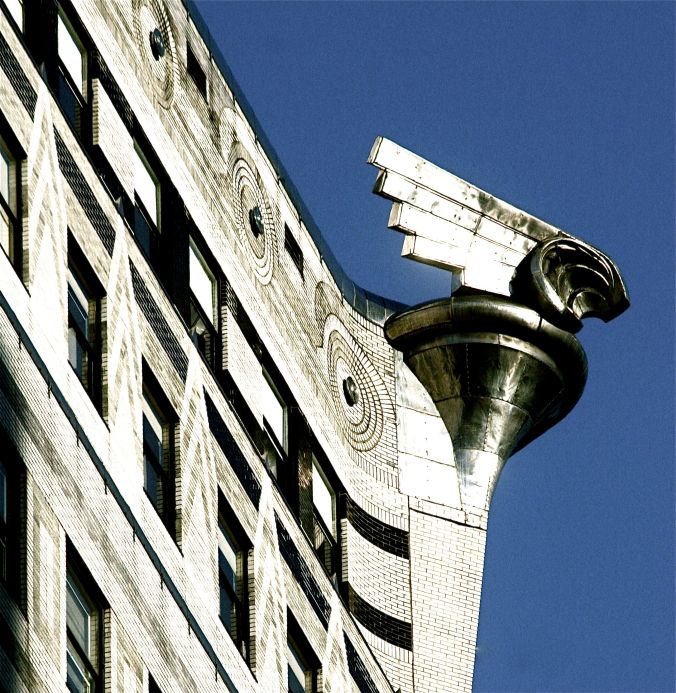 new york city chrysler building detail