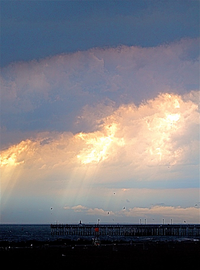 new york city coney island sky