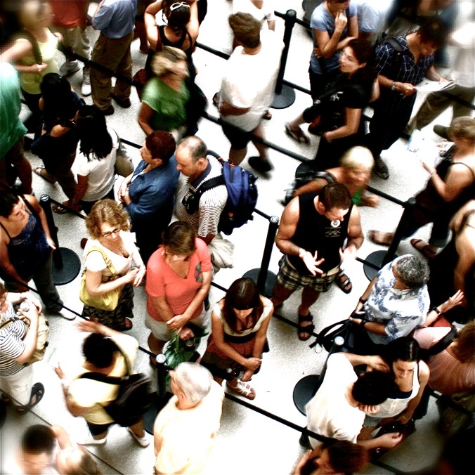new york guggenheim crowd