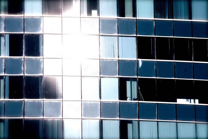 boston building abstract light