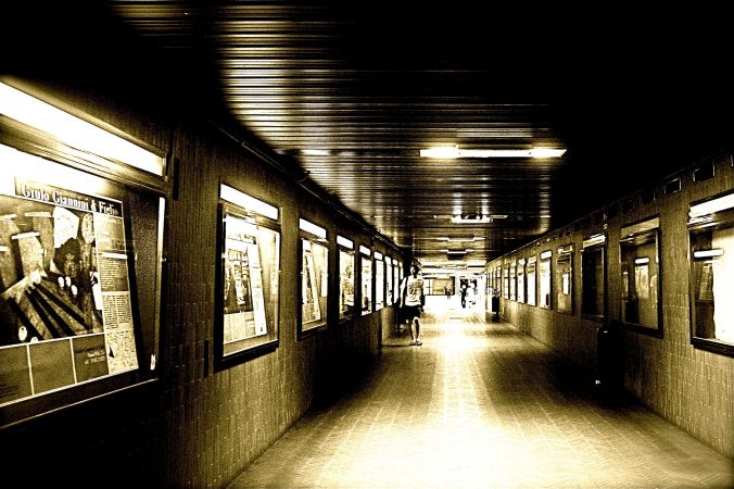 florence santa croce train tunnel