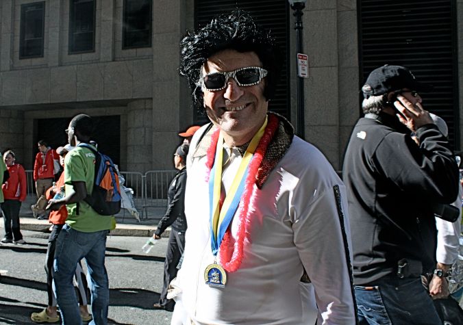 boston marathon elvis