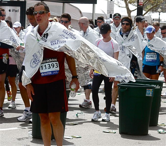 boston marathon silver blanket 4