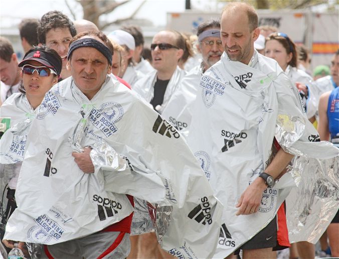 boston marathon silver blanket 6