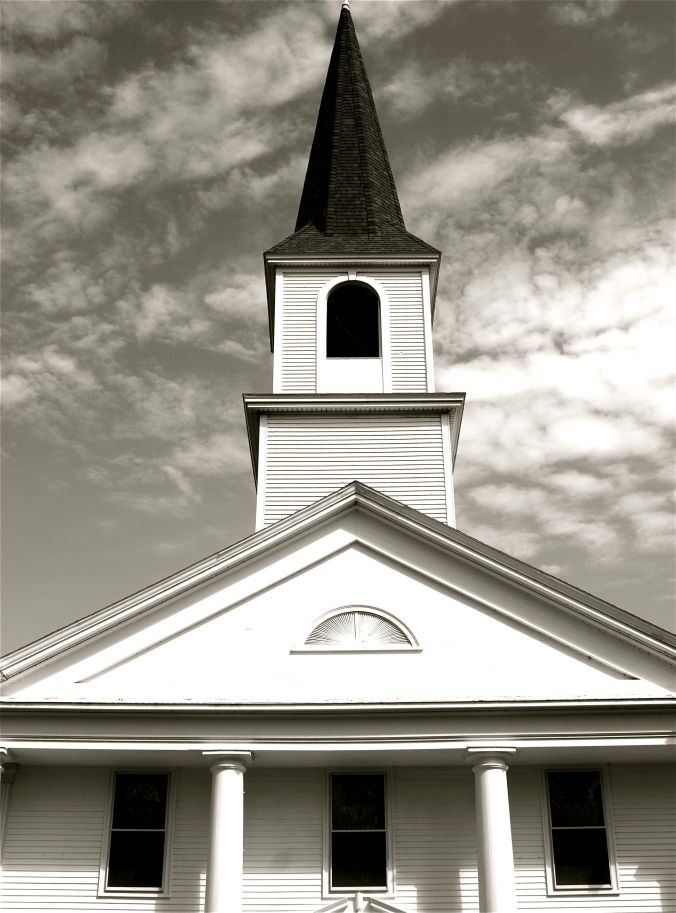 grafton church black white