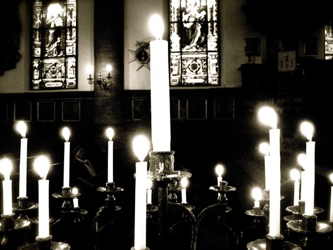 stockholm tyska kirken gamla stan candles