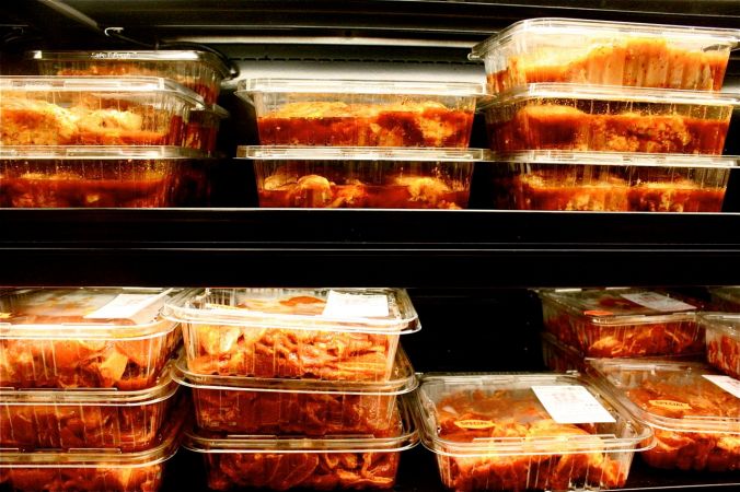 supermarket meat
