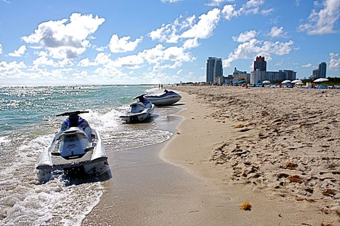 florida miami beach beach scene