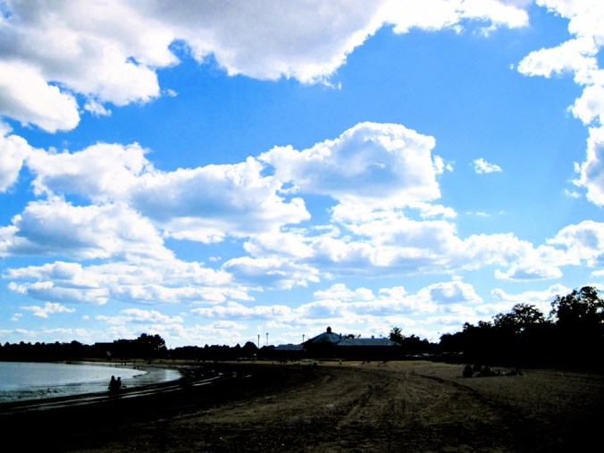 boston carson beach clouds