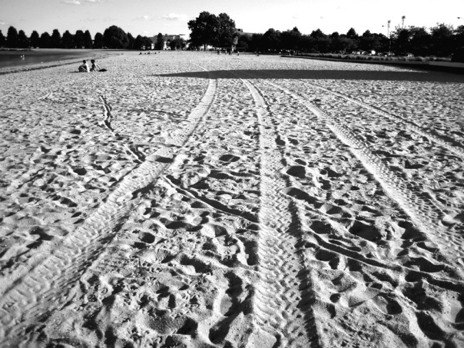 boston carson beach sand pathways