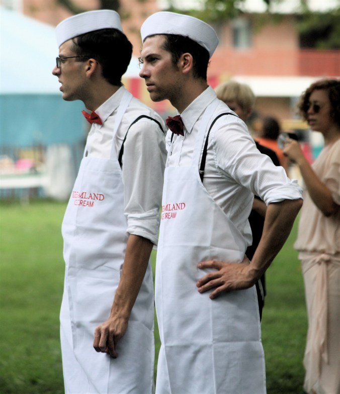 new york city governors island jazz age party ice cream sellers