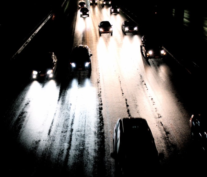 boston prudential cars on road 2