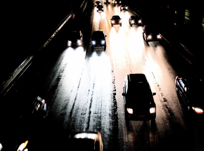 boston prudential cars on road