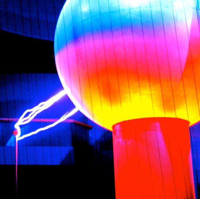 boston museum of science Van de Graaff generator 1