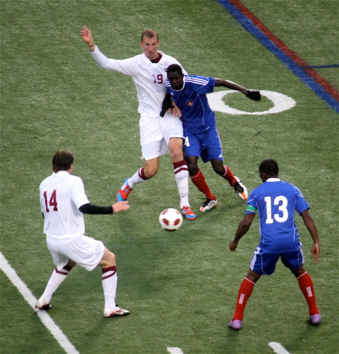 boston harvard university stadium haiti leve four players 2