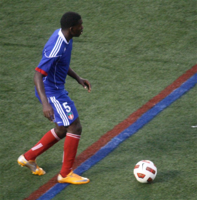 boston harvard university stadium haiti leve haitan player number 5