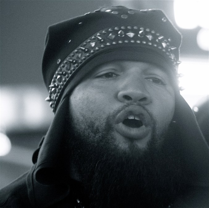 new york city times square man in times square 2