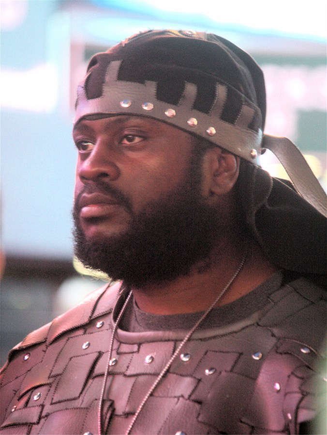 new york city times square man in times square 3