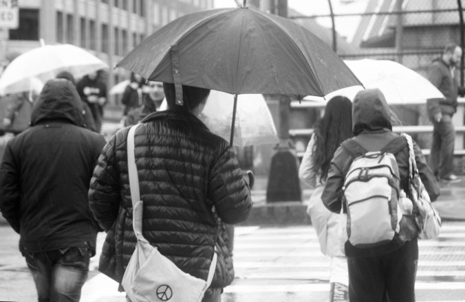 boston boylston street people with umbrellas 8