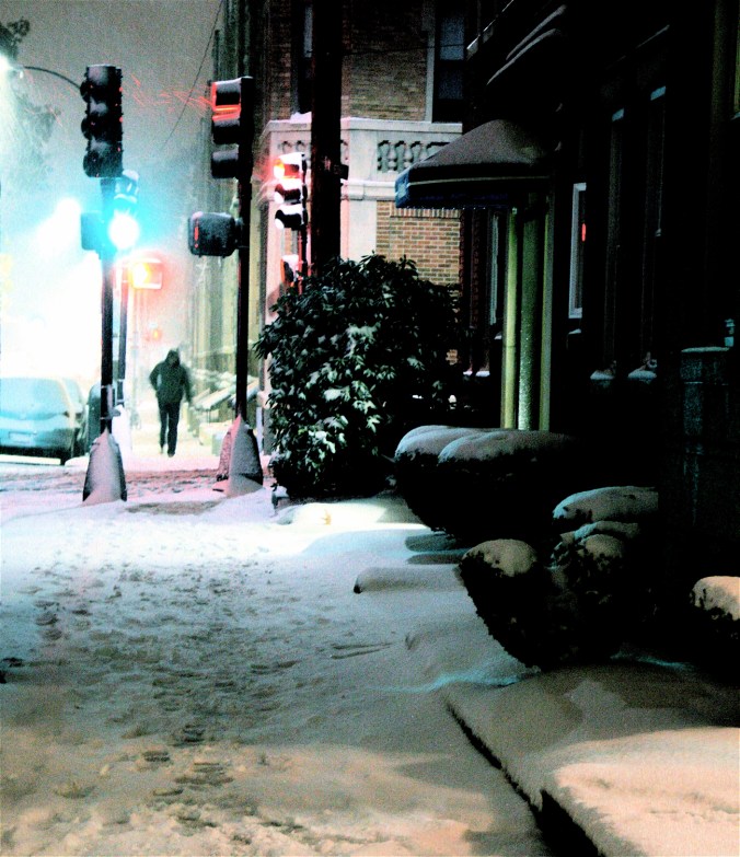 boston allston first snow storm november 7 2012 2