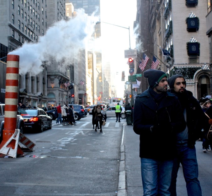 new york city fifth avenue steam people