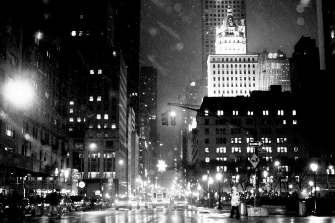 new york city snow storm december 29 2012 fifth avenue