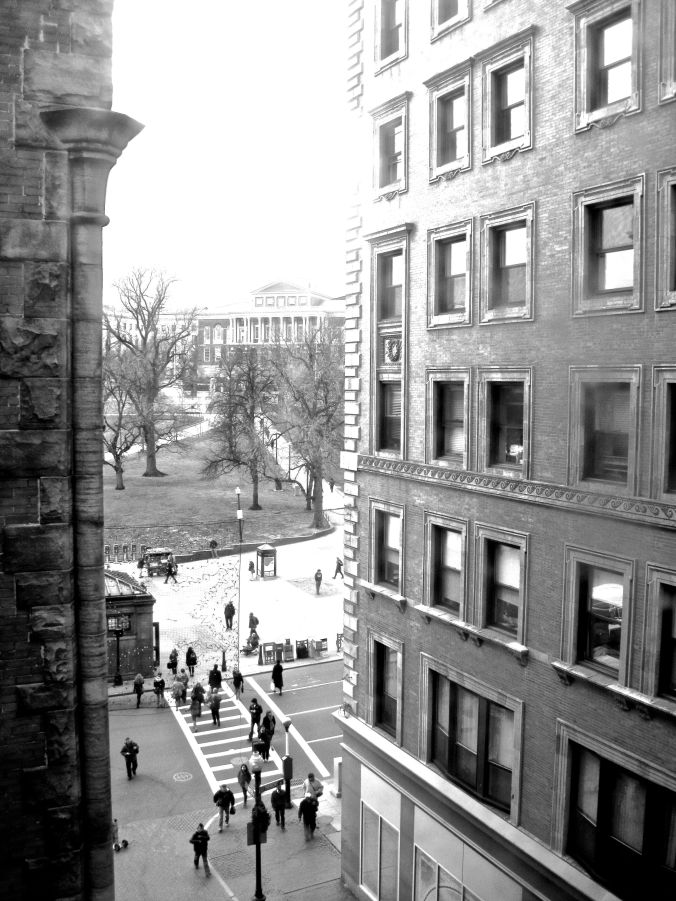 boston downtown crossing winter street above 2