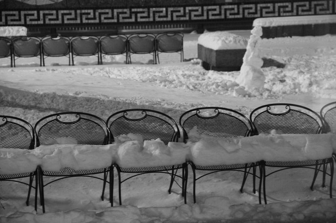 worcester museum of art chairs snow