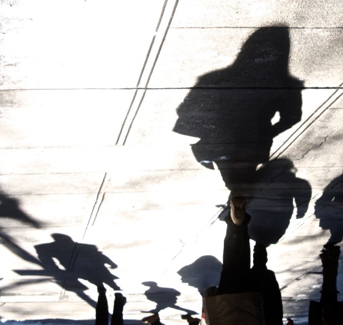 boston downtown crossing corner of washington street shadows 2