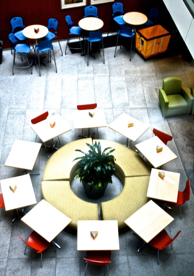 boston suffolk university tables chairs