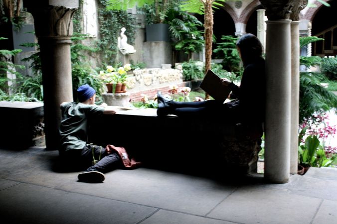 boston isabella stewart gardner museum people sketching