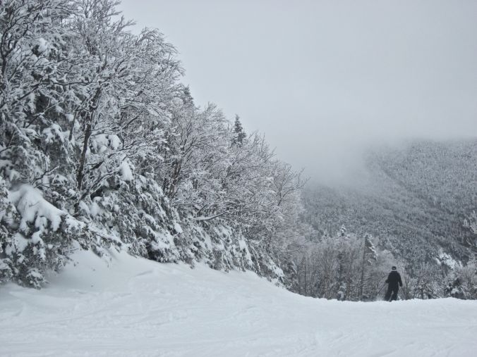 sugarbush heavens gate skier