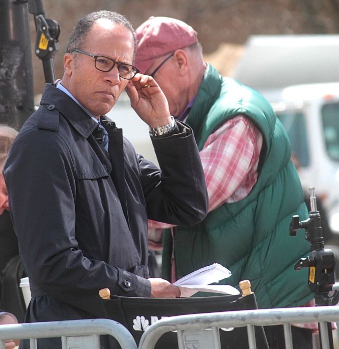 bostom memorial service for marathon bombing media section lester holt