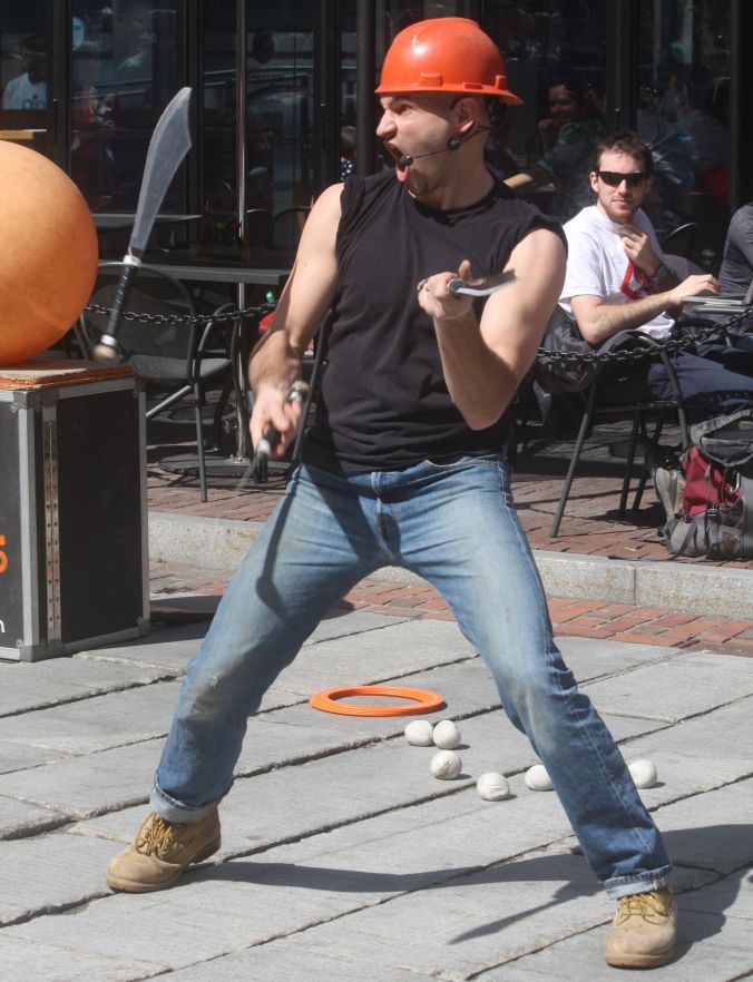 boston faneuil hall brett mccoy real mccoy comedy that works street performer 12