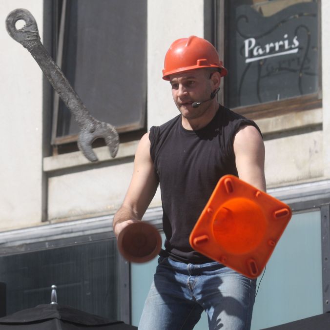 boston faneuil hall brett mccoy real mccoy comedy that works street performer 16