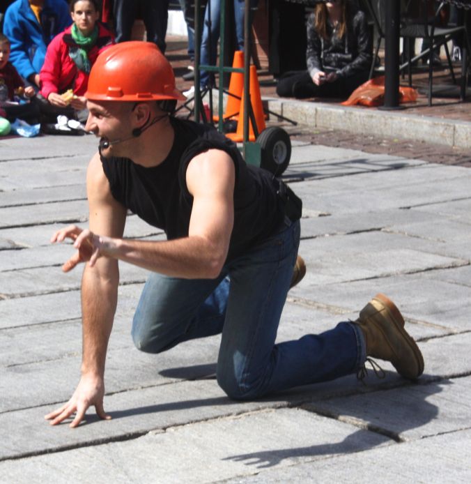 boston faneuil hall brett mccoy real mccoy comedy that works street performer 8