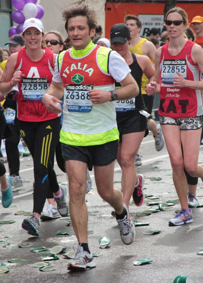 boston marathon 2013 runner number 26388 italia
