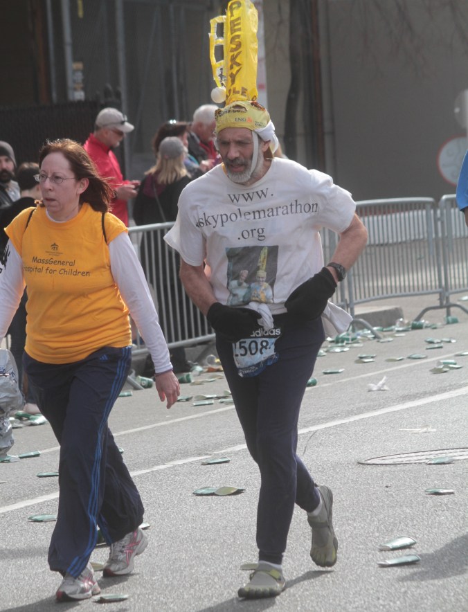 boston marathon 2013 sky pole marathon