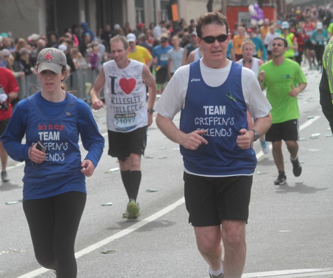boston marathon 2013 team griffins friends