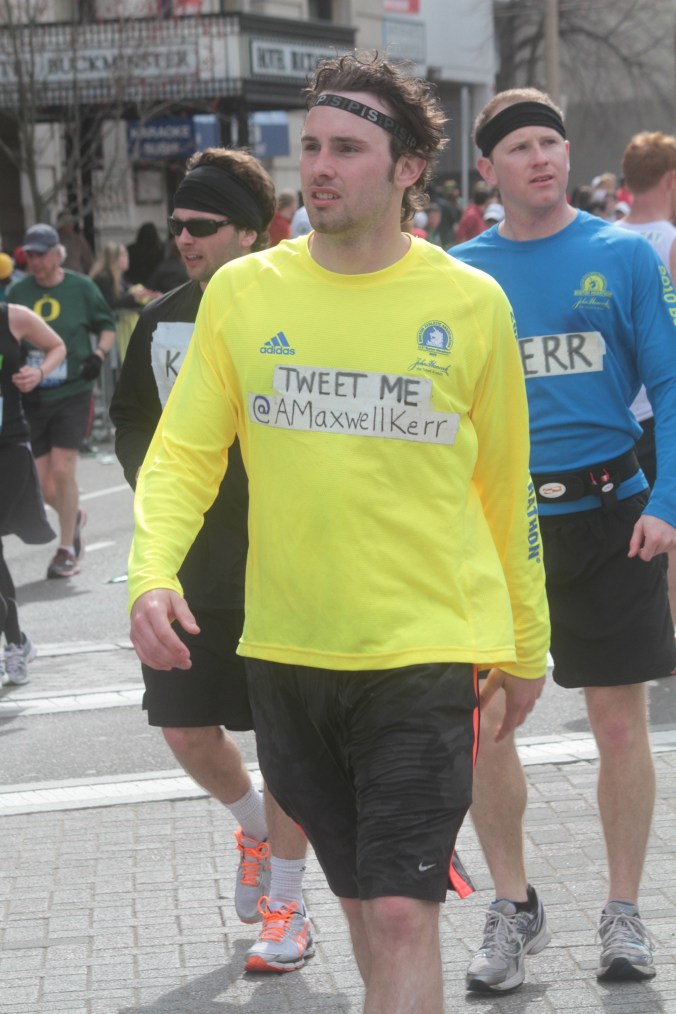 boston marathon 2013 tweet me maxwell kerr