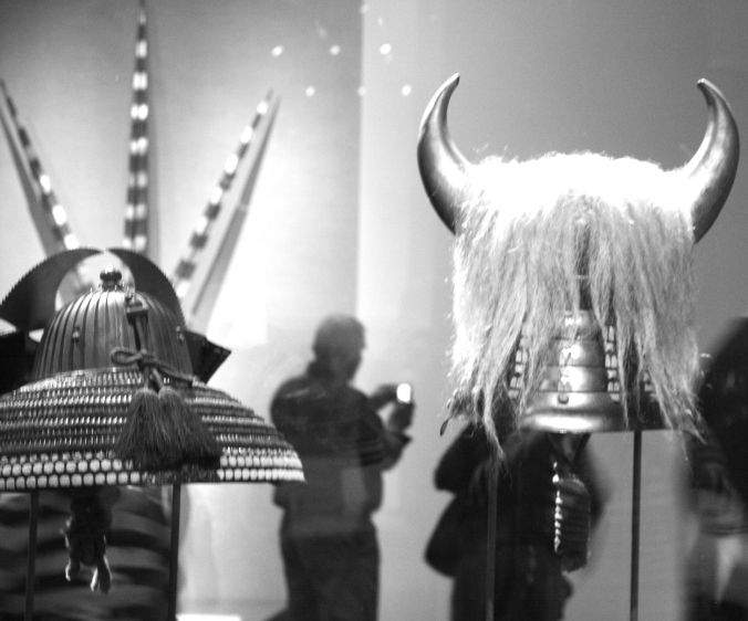boston museum of fine arts samurai exhibit horned mask