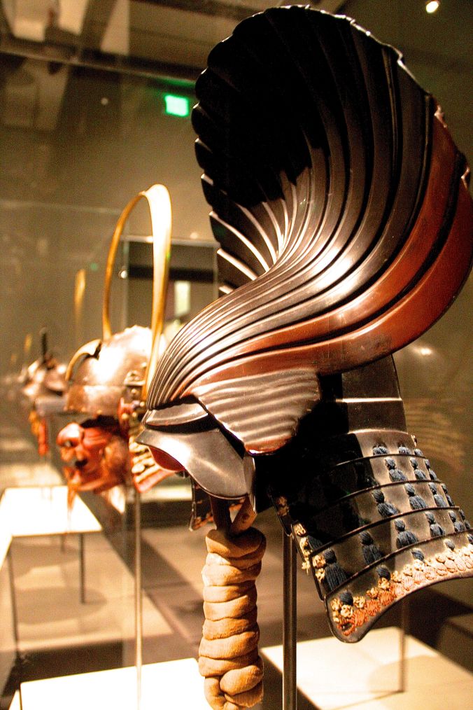 boston museum of fine arts samurai exhibit masks
