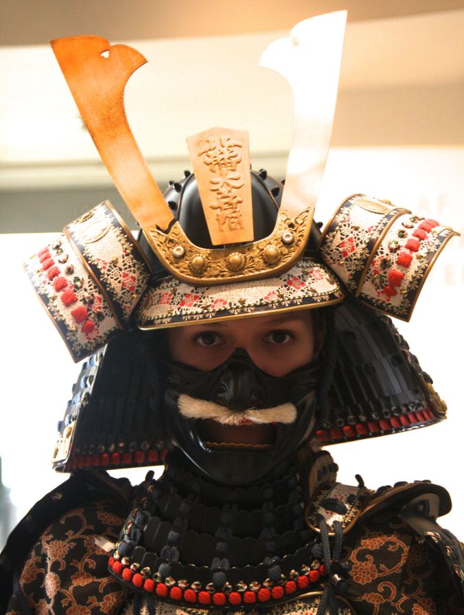 boston museum of fine arts woman in samurai outfit 5