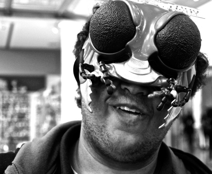 boston museum of science portrait insect mask