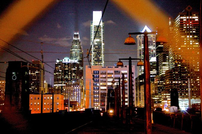 philadelphia 30th street station philadelphia night time