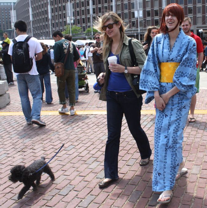 boston government center japanese festival may 19 2013 woman in kimono