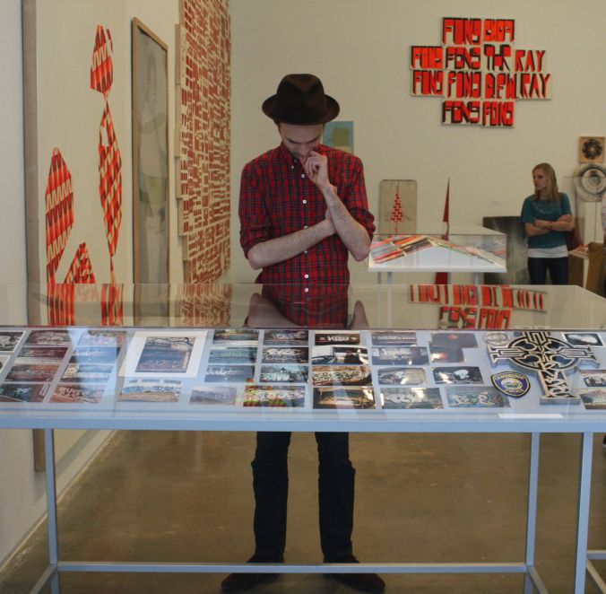 boston institute of contemporary art man in plaid shirt