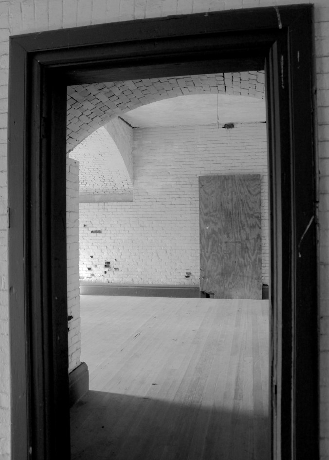 boston georges island fort warren inside hallways
