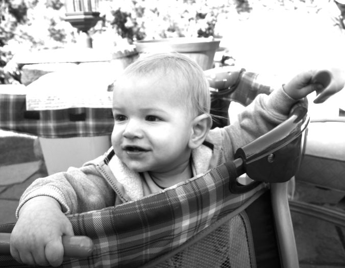 warminster weekend baby in playpen